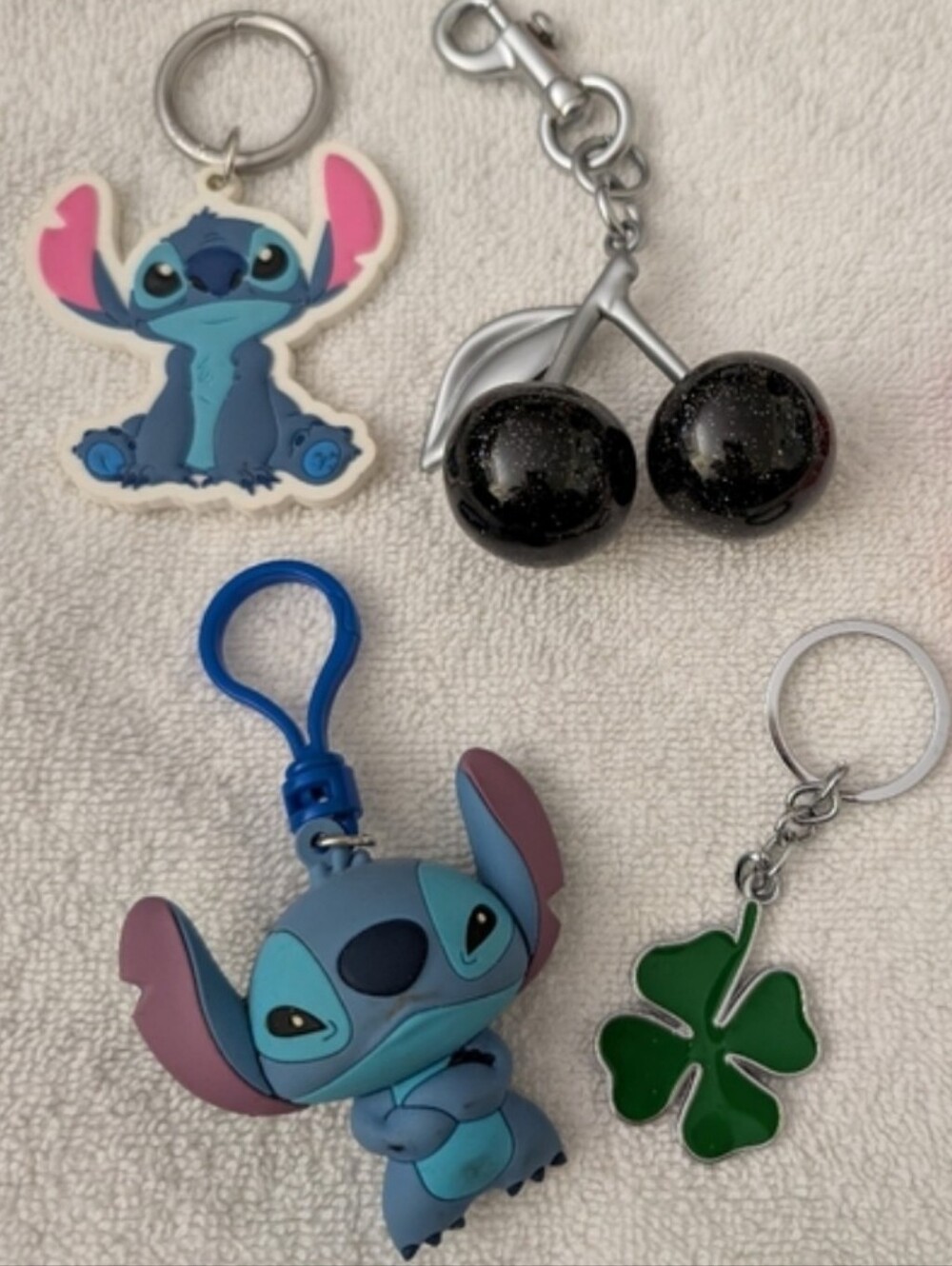 Mixed Lot of Of Keychains And Bag Charms